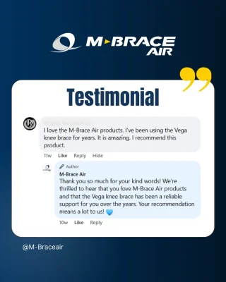 Real people. Real results.
 Hear from one of our amazing customers about how MBraceAir helped them stay active, recover better, and move with confidence

#RealStories  #mbraceairjourney  #CustomerLove
