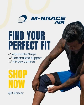 Find your perfect fit. 🎯
With MBraceAir’s adjustable Knee Wrap (#20), you control the compression, comfort, and confidence.
Whether you're walking, training, or recovering, this wrap supports your knee—your way.
💪 Lightweight. Breathable. Designed for real movement.
👉 Get yours today: https://m-brace.com/produit/knee-wrap-20/

#MBraceAir #KneeSupport #CustomFit #MoveBetter #AdjustableBrace #OrthoComfort