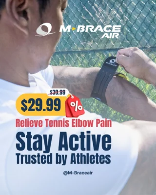 Sore elbow after your last tennis match? Relief starts here. 💪

Our Epicondylitis Brace (#139) is designed to reduce tension on inflamed tendons, perfect for tennis elbow, golfer’s elbow, or daily strain. Whether you’re recovering or staying active, this brace offers targeted, comfortable support.

✅ Soft, breathable inner microfiber
✅ Durable nylon outer for Snug Velcro grip
✅ Adjustable pad fits both arms
✅ Washable, hypo-allergenic, and made in Italy

Step back into the game with confidence.
🛒 Shop now: https://m-brace.com/produit/epicondylitis-brace-139/

#MBraceAir #ElbowSupport #TennisElbowRelief #EpicondylitisBrace #StayActive #OrthopedicComfort